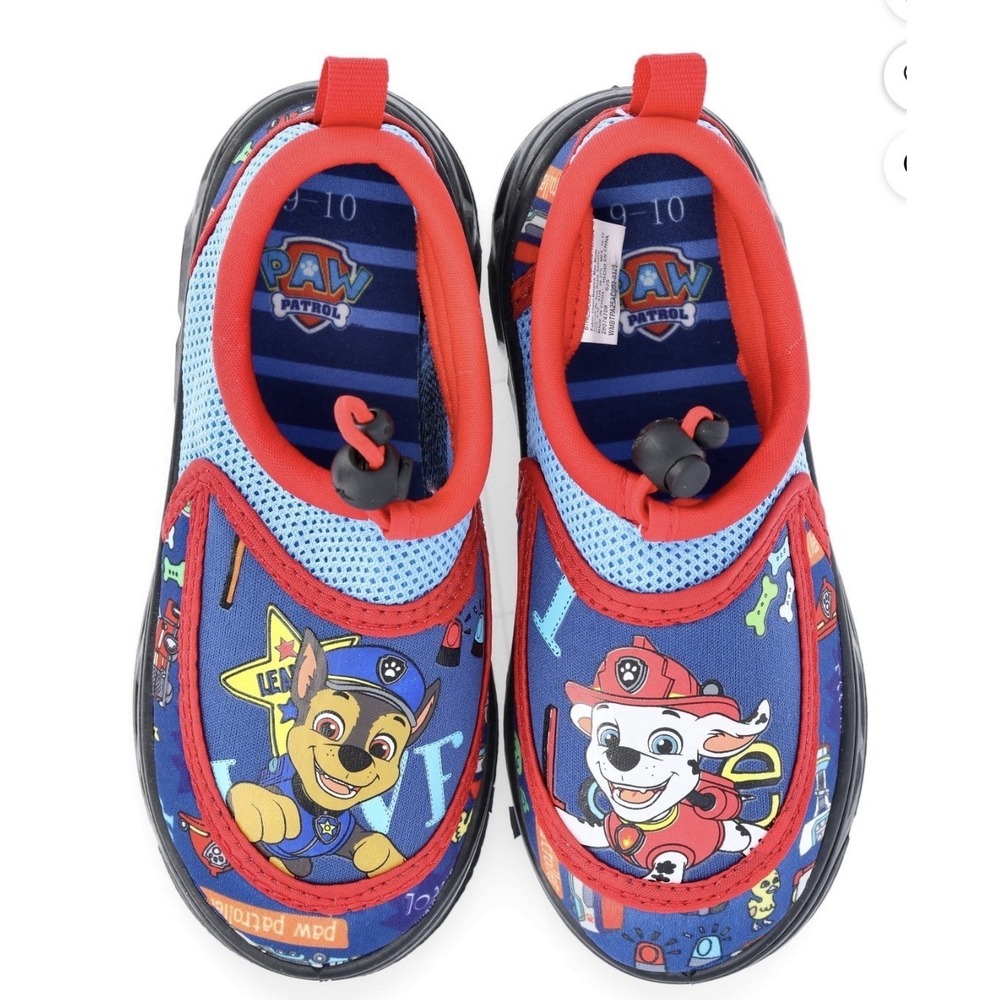 Size 7/8 Paw Patrol Water Shoes New - Picture 2 of 2